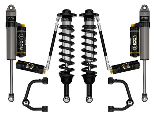 2021-2023 Ford F-150 4WD 2.75-3.5" Lift Stage 4 Suspension System Tubular UCA - ICON K93134T
